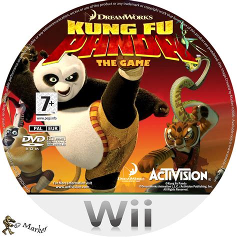 Kung Fu Panda Dvd Pal Custom Cd1 001 Wii Covers Cover Century