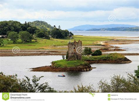 Dunvegan Castle Isle Of Skye Scotland Stock Photo Image Of North