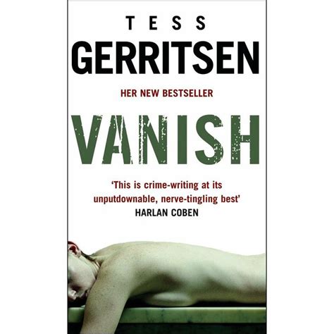 Tess Gerritsen Vanish Rizzoli And Isles Series Book 5 Tess Gerritsen Tess Gerritsen Books