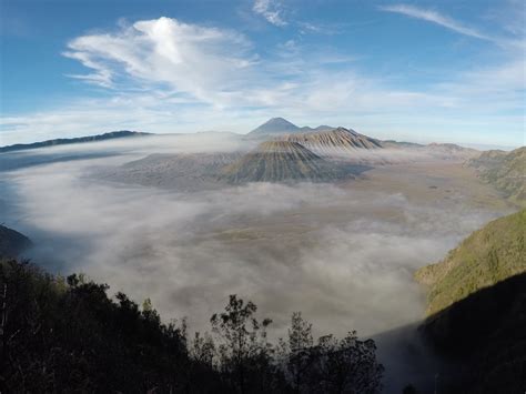 GeoLog Imaggeo On Monday Morning View Of Volcanoes In Java Indonesia