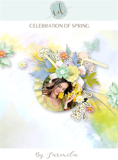Celebration Of Spring And Freebie