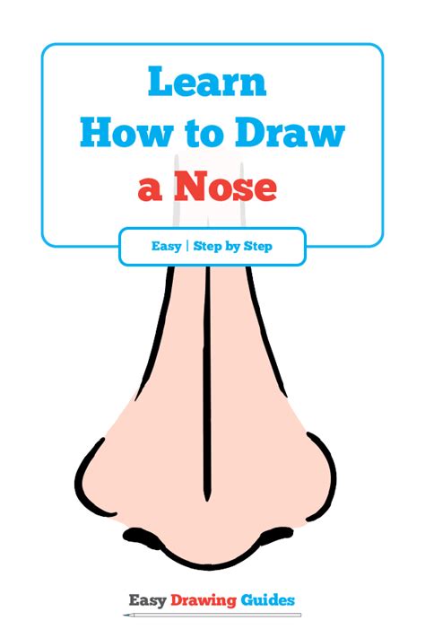 How to draw a nose? How to Draw a Nose - Really Easy Drawing Tutorial | Nose ...