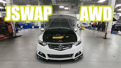 Acura Tsx Wagon Worlds First V6 Awd 6 Speed Swap “episode 7” Full