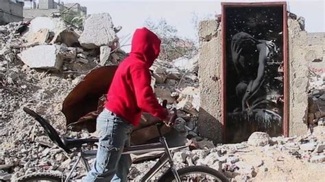Palestinian Tricked Over Banksy Art Bbc News