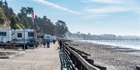 Seacliff State Beach Campground Santa Cruz Camping In California