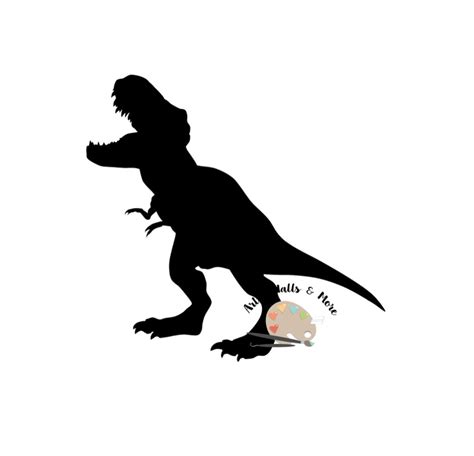 Dinosaur Svg Tyrannosaurus Rex Svg T Rex Silhouette Trex Dxf