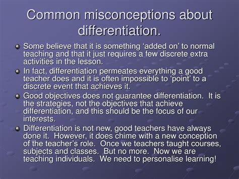 Ppt Differentiation Practical Strategies For The Classroom