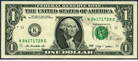 1 Dollar 2009 K 2009 Issue 1 Dollar United States Of America