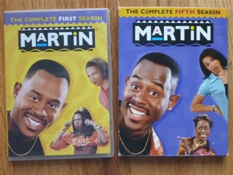 Martin 8 Dvd Lot Complete First Season 1 Fifth Season 5 Box Set Tv