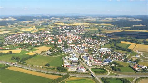 Günstige wohnungen in vohenstrauß mieten: Vohenstrauß, Luftbild, Oberpfalz, Vohenstrauss. Laumer