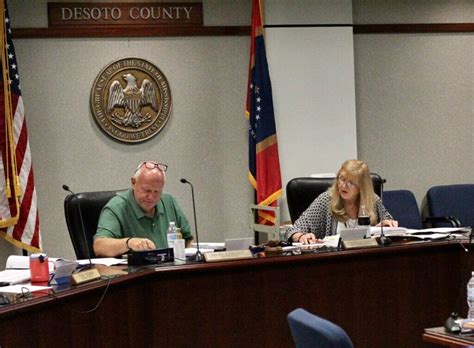 Supervisors Review Sheriffs Department Budget Plan Desoto County News