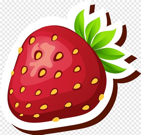 Strawberry Aedmaasikas Fruit Cartoon Strawberry 1 Personnage De