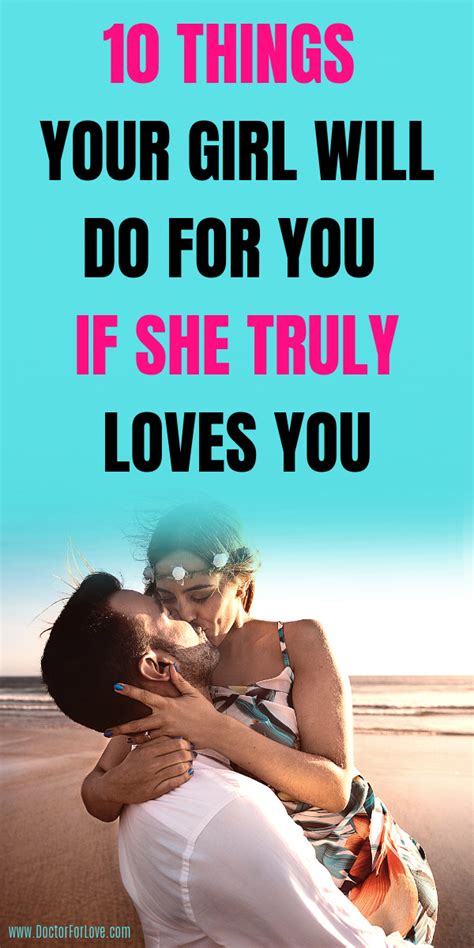 When A Woman Loves You She Will Do These 10 Things How To Show Love Relationships Love