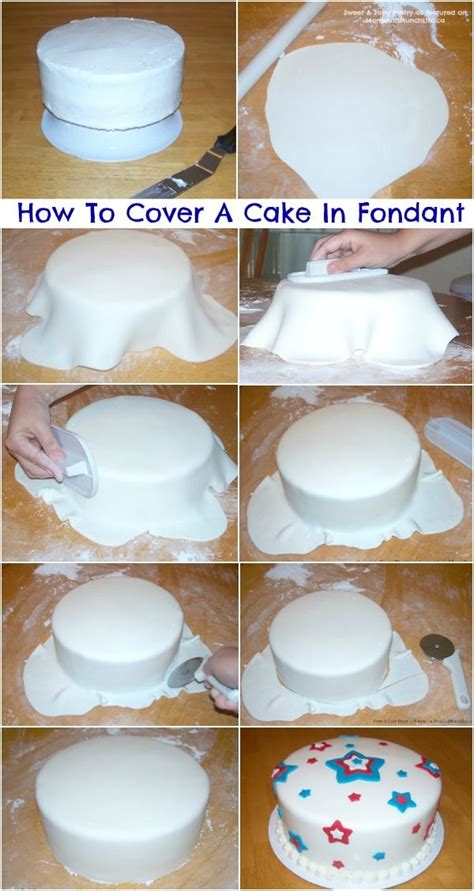 How To Cover A Cake With Fondant Tutorial Cake Decorating For