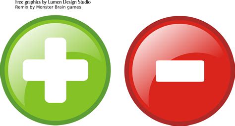 Plus And Minus Sign Png