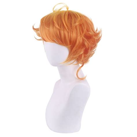 The Promised Neverland Emma Orange Cosplay Wig