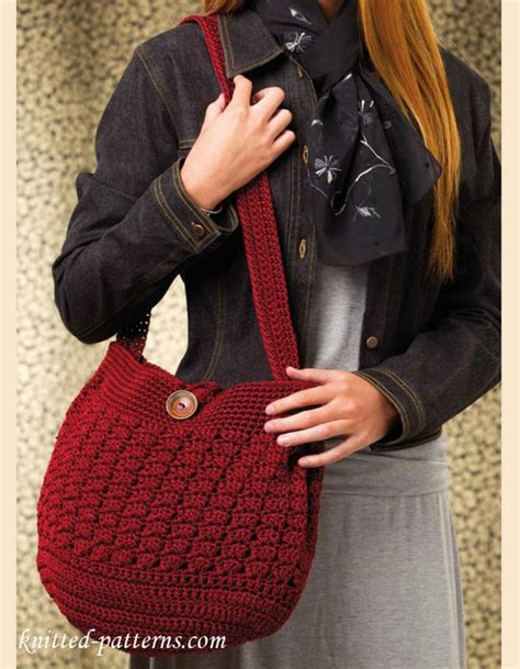 Crochet Small Messenger Bag Pattern