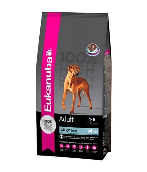 Amazon's choice in dry dog food by eukanuba. Eukanuba Adult Dog Large Breed Dog Food 3.5kg: Buy ...