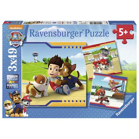 3 Puzzle Paw Patrol Della Ravensburger Infanzia Bambino Kiabi 1000€