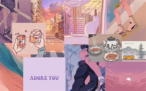 Macbook Wallpaper Anime Vibes Cute Desktop Wallpaper Cute Laptop