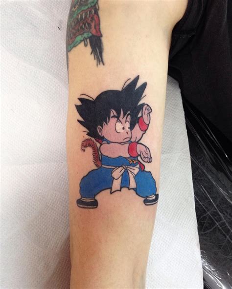 The original villain of dragon ball, pilaf was a stumpy goblin looking creature who sought after the dragon balls to grant his wish of becoming ruler the kame kanji works well as a tattoo. 21+ Dragon Ball Tattoo Designs, Ideas | Design Trends ...
