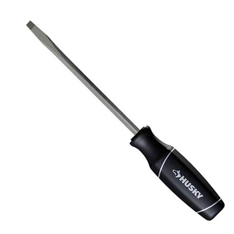 Husky 14 In X 6 In Slotted Screwdriver 221006440 The Home Depot
