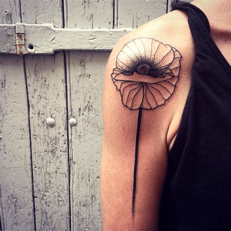 Poppy Flower Tattoo Best Tattoo Ideas Gallery