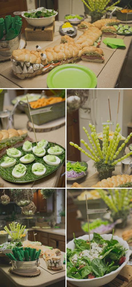 Zoo Themed First Birthday Party Food Ideas