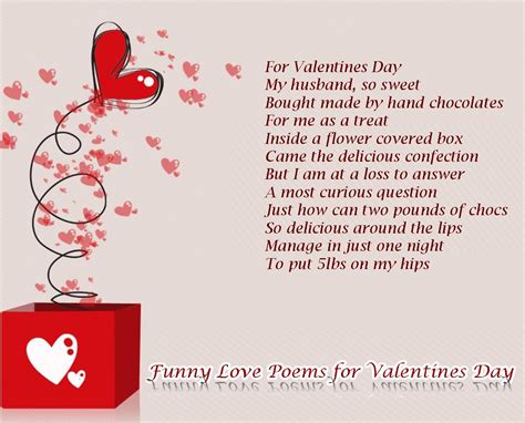Funny Love Poems For Valentines Day Valentines Day Poems Valentines