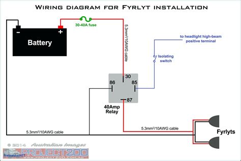 5 Pin Relay Wiring Diagram 87a