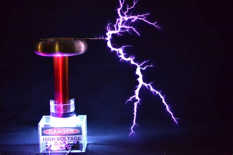 Tesla Coil With A Six Pack Capacitor Make