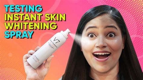 Testing Viral Korean Instant Skin Whitening Spray It Worked 1 Spray