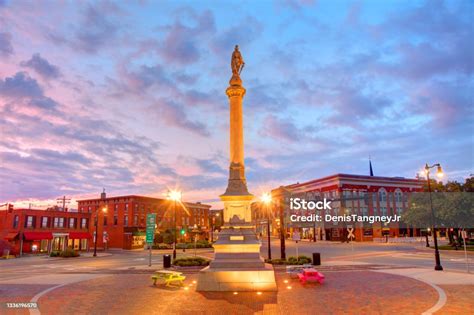 Downtown Peabody Massachusetts Stock Photo Download Image Now