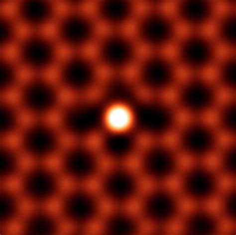 Picture Of Atom Through Electron Microscope Micropedia