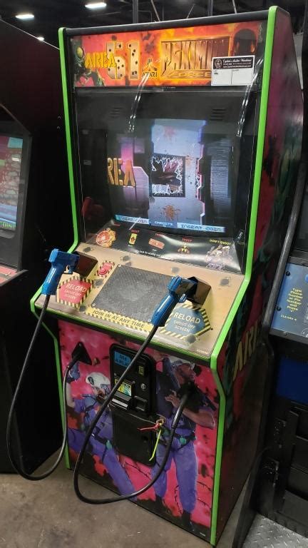 Area 51 Max Force Combo Upright Arcade Game Atari