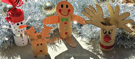 Diy Christmas Toilet Paper Roll Craft Ideas For Kids Crafty Morning