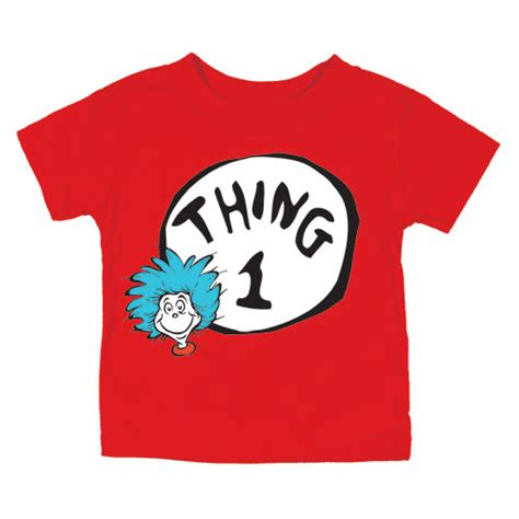 Thing 1 and Thing 2 T Shirts