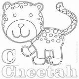 Coloring Cheetah Pages Running Kids Getcolorings Color Printable Getdrawings sketch template