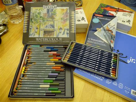 New Derwent Watercolour Pencils Compared To The Original Rexel Derwent Version