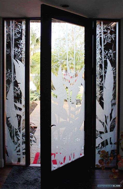 sandblasted glass etched architectural art glass experience glass