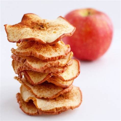 Homemade Baked Cinnamon Apple Chips These Homemade Baked Cinnamon