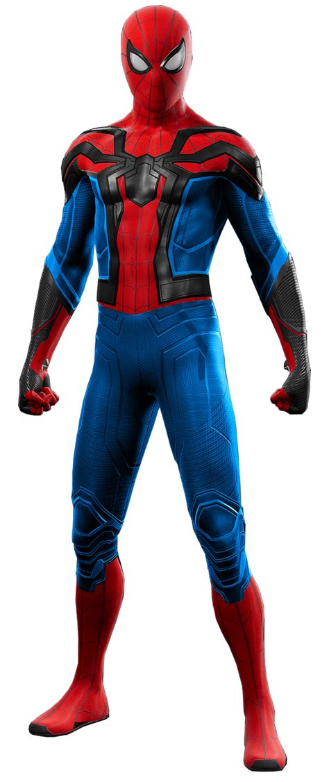 Spider Man Recoloured Integrated Suit Png By Dhv123 On Deviantart