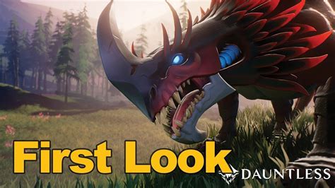 Epic Games Dauntless First Look First Fight Epicgames Dauntless