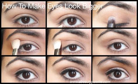 Easy Eye Makeup To Make Eyes Look Bigger