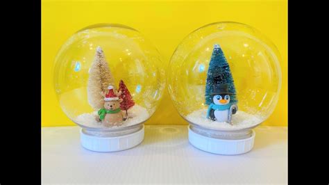 Sjpl Diy Snow Globe Youtube