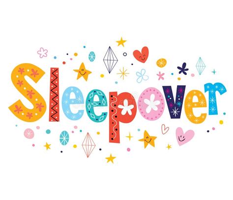 Sleepover Stock Vector Illustration Of Together Smile 53484610