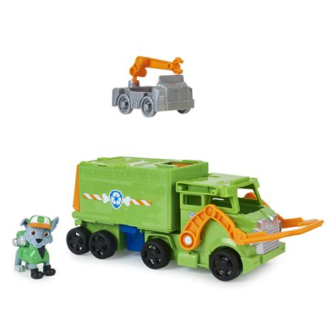Paw Patrol Big Truck Pups Rocky Transforming Toy Trucks With