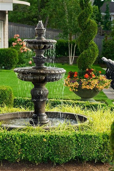 130 Beautiful Garden Fountains Ideas Garden Fountains Fountains