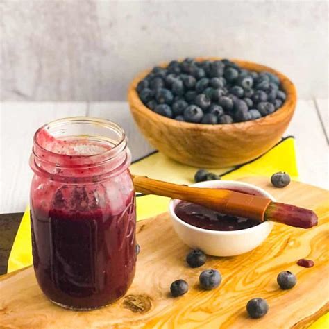 Spicy Blueberry Sauce Inspired Fresh Life