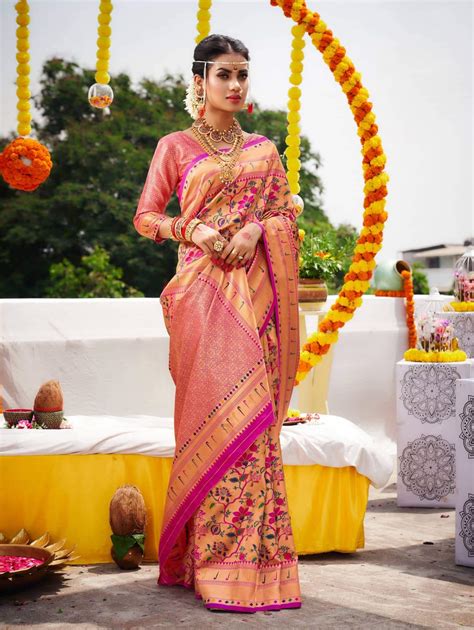Unique Kanchipuram Silk Bridal Saree Dvz0002470